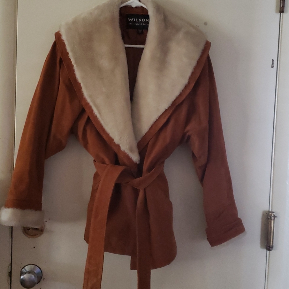 Wilson leather coat